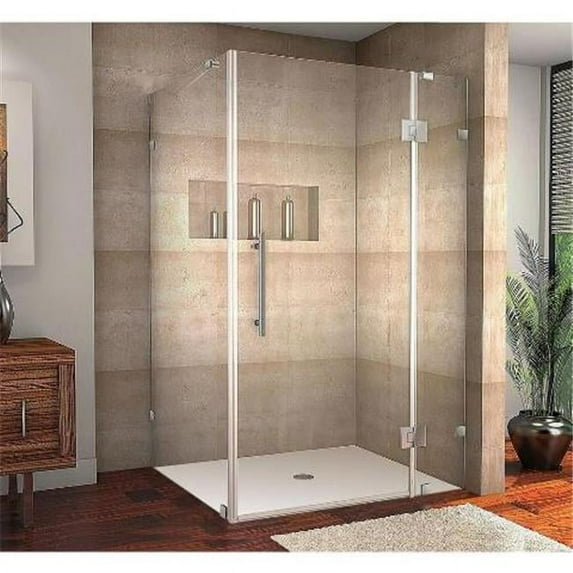 Avalux Hinged Semi-Frameless Shower Door