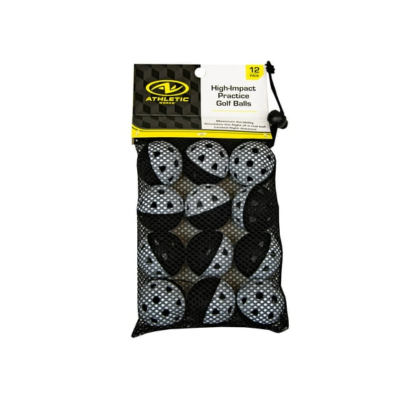 Athletic Works High Impact Practice Golf Balls