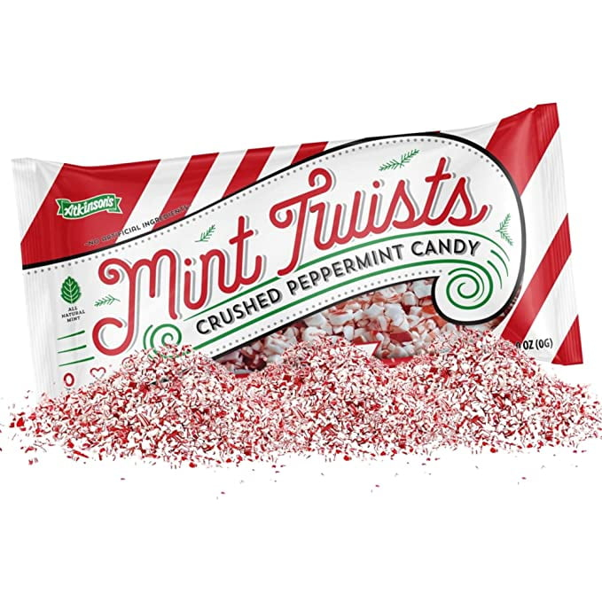 Atkinson's Mint Twists Crushed Peppermint Candy - 8-oz. Bag