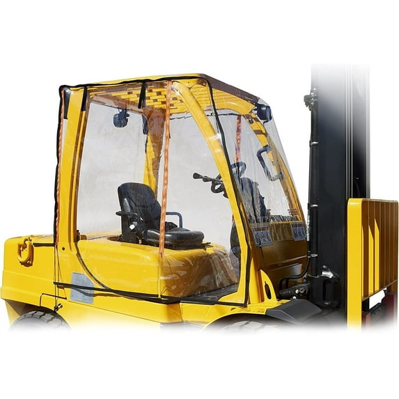 Atrium by Eevelle USA EEV-ATR1 33" x 45" Forklift Enclosure Up to 6000 Lbs Clear