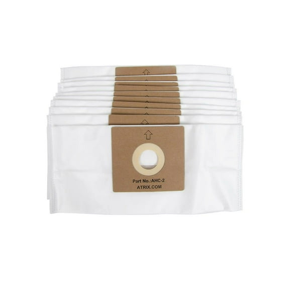 Atrix Turbo Red Canister Vacuum Hepa Bag 10Pk