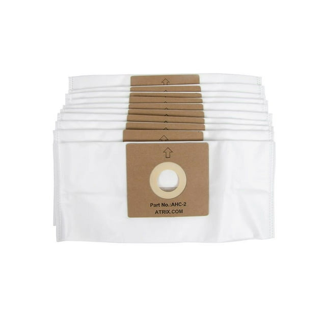 Atrix Turbo Red Canister Vacuum Hepa Bag 10Pk