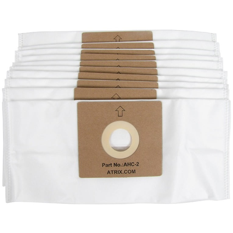 Atrix Turbo Red Canister Vacuum Hepa Bag 10Pk