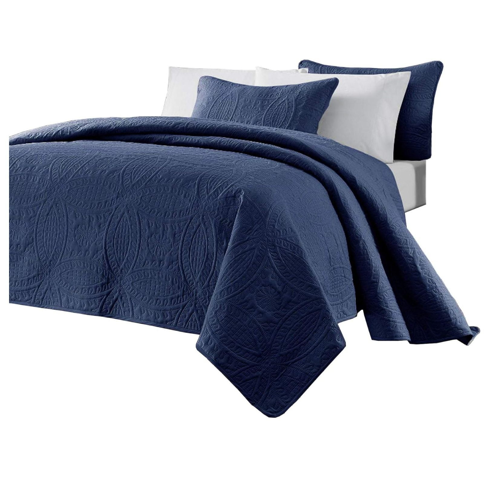 Austin Standard Geometric Shapes Coverlet Set