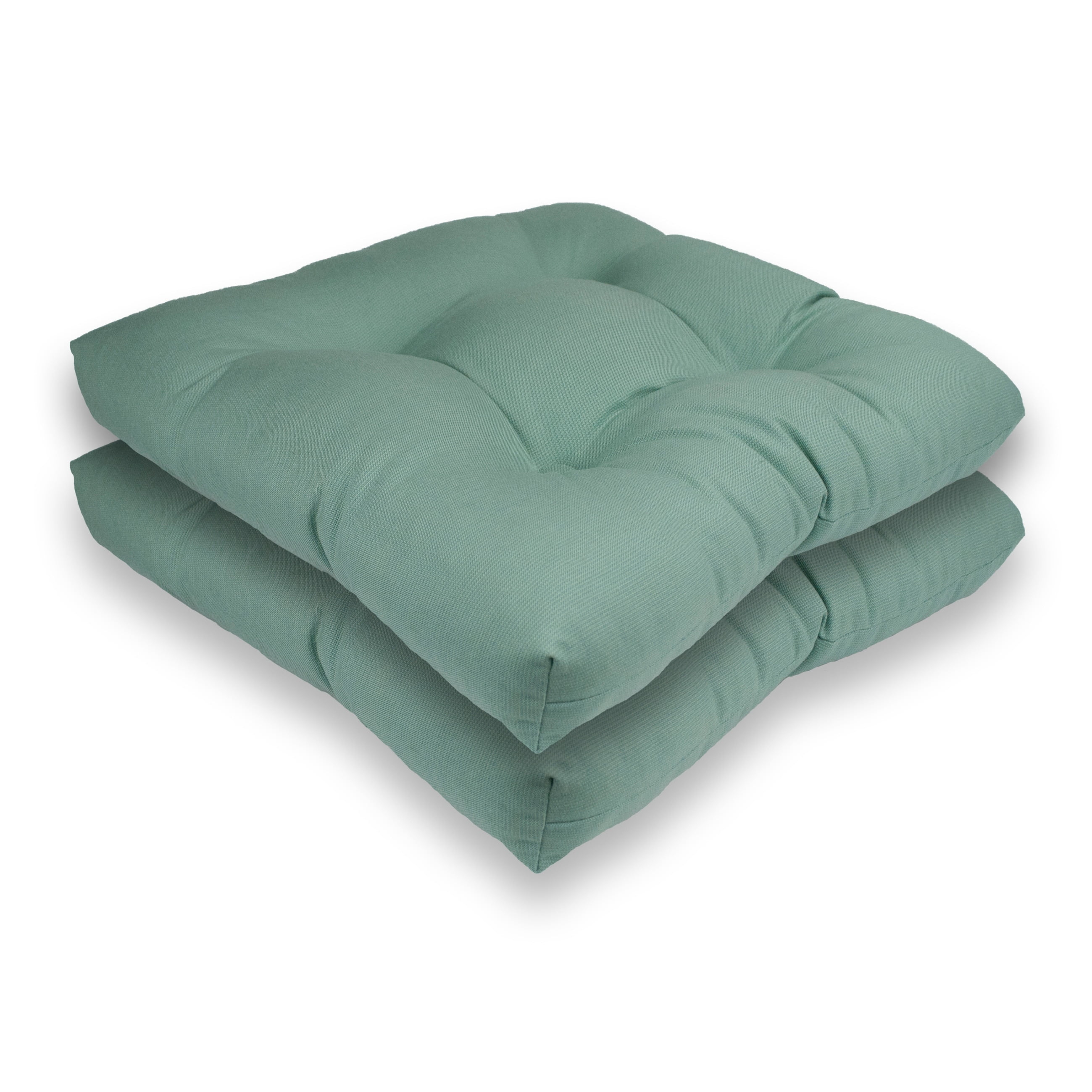 Austin Horn Classics  Sunbrella Reversible Chair Cushion (Set of 2) - 16 x 16 x 3 Mist