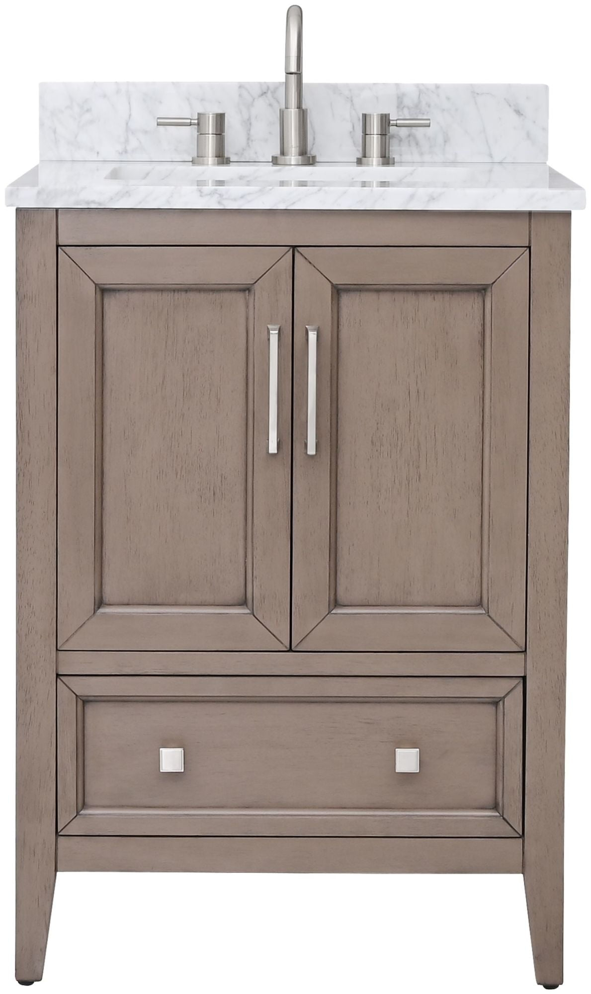 Avanity Everette-Vs25-Wd-C Everette 24" Single Basin Vanity Set - MultiColor
