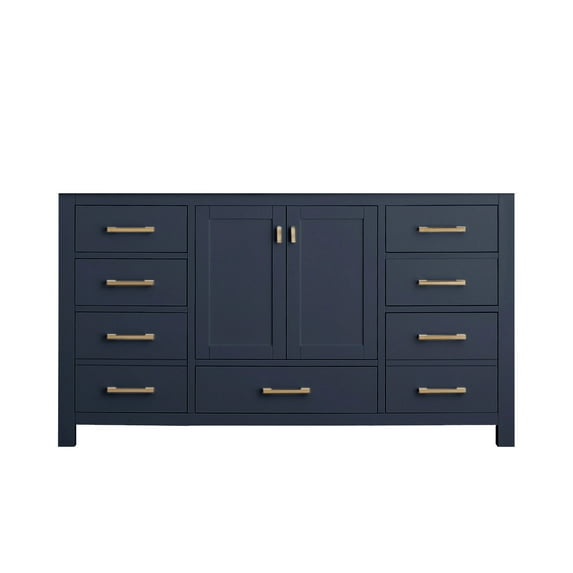 Avanity Modero-V60-A Modero 60" Single Free Standing Vanity Cabinet Only - Blue