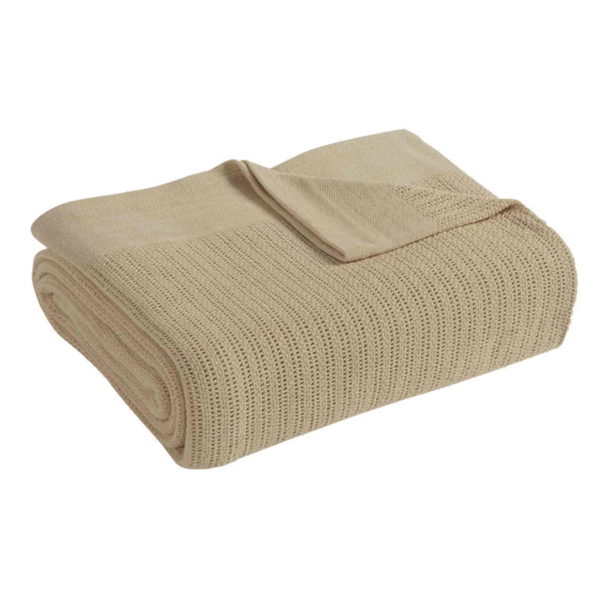 Avanti Fiesta Blanket - Linen, Twin