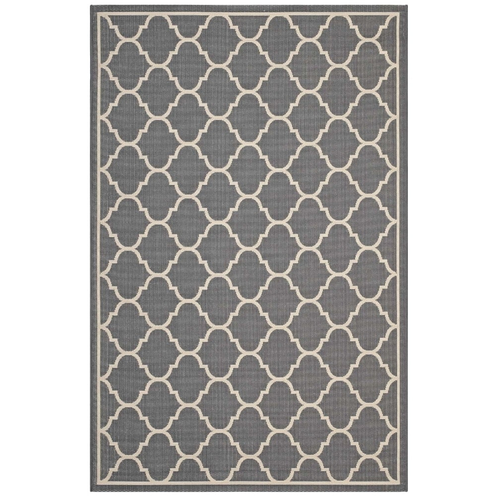Modway Modway Avena Moroccan Quatrefoil Trellis Indoor and Outdoor Area Rug