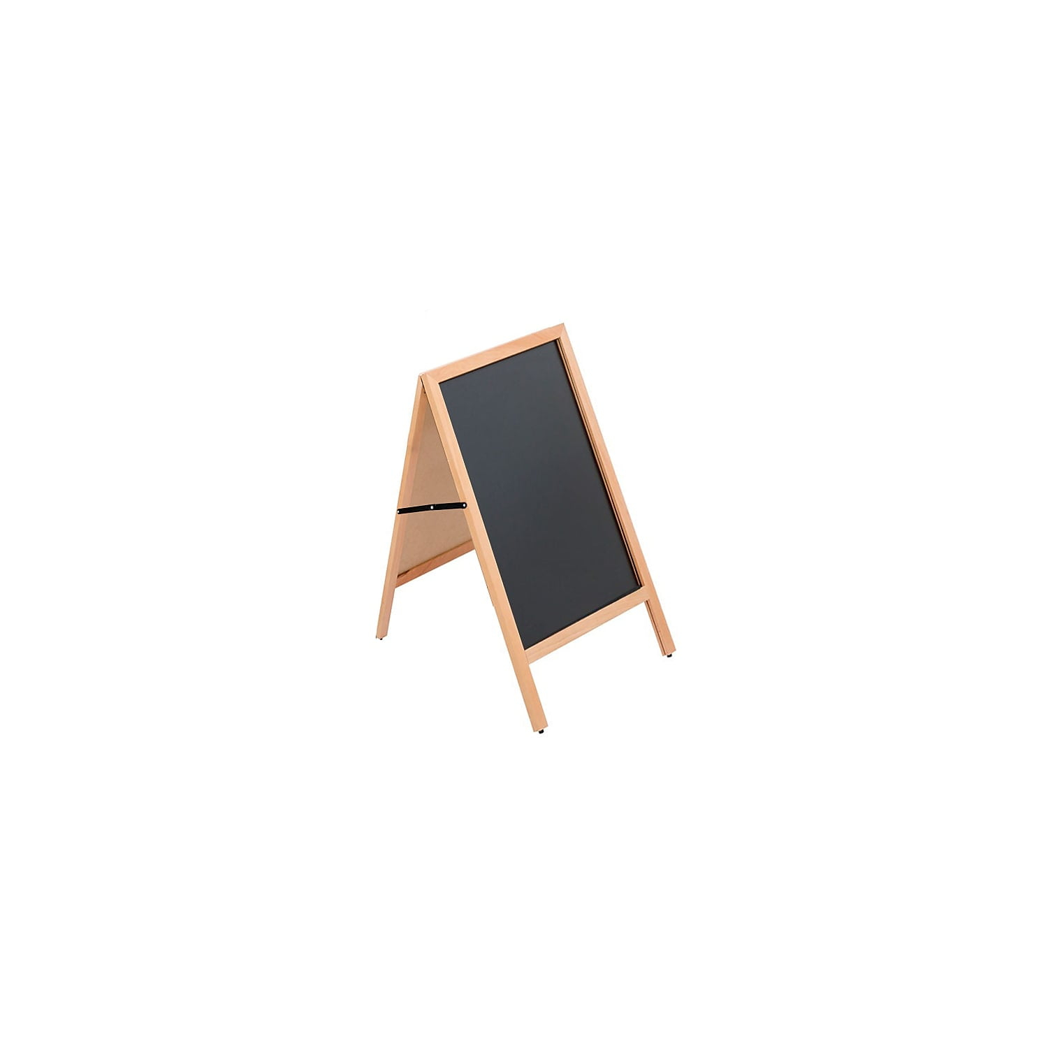Azar Displays Double Sided A-Frame Write-On Chalkboard Sidewalk Sign, 23.5"W x 30.75"H