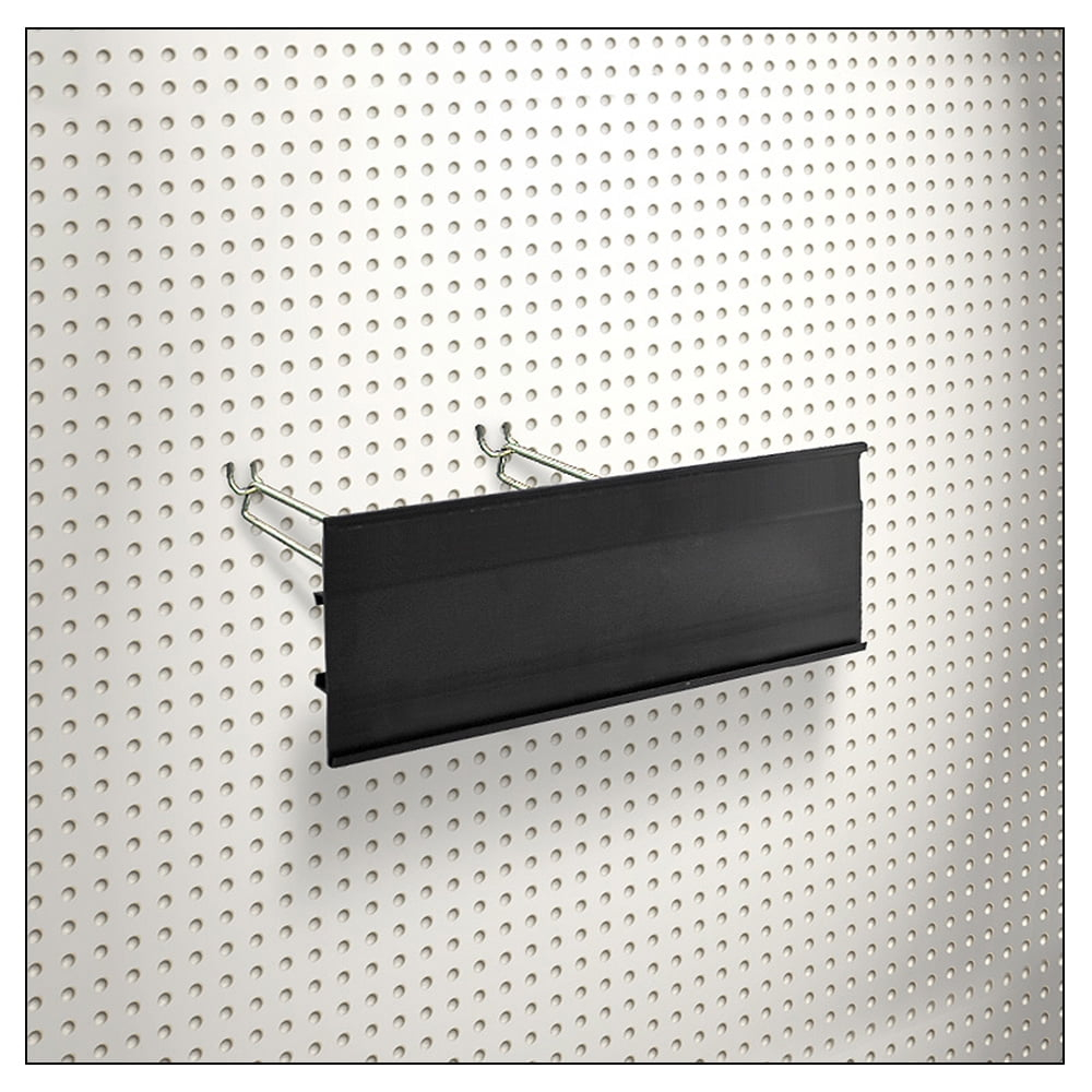 Azar Displays 600512-BLK 5" H x 12" L Black C-Channel