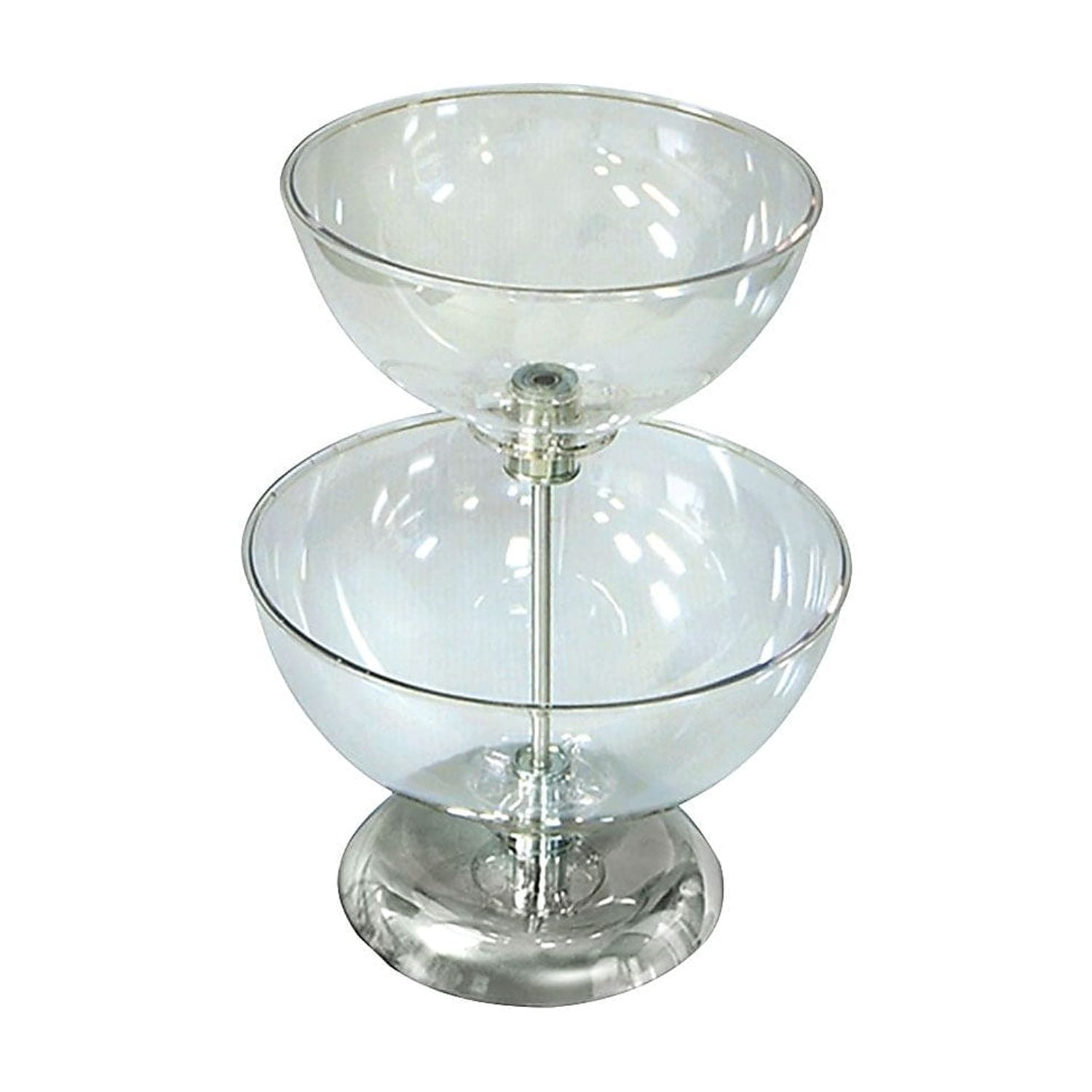 Azar Displays Two-Tier 10" & 12" Bowl Counter Display