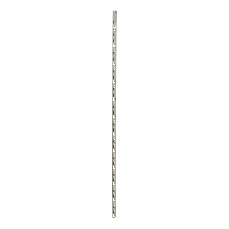 Azar Displays 12 Station Metal Strip Rod w/ Tie Strap, 10-Pack (Set of 10)