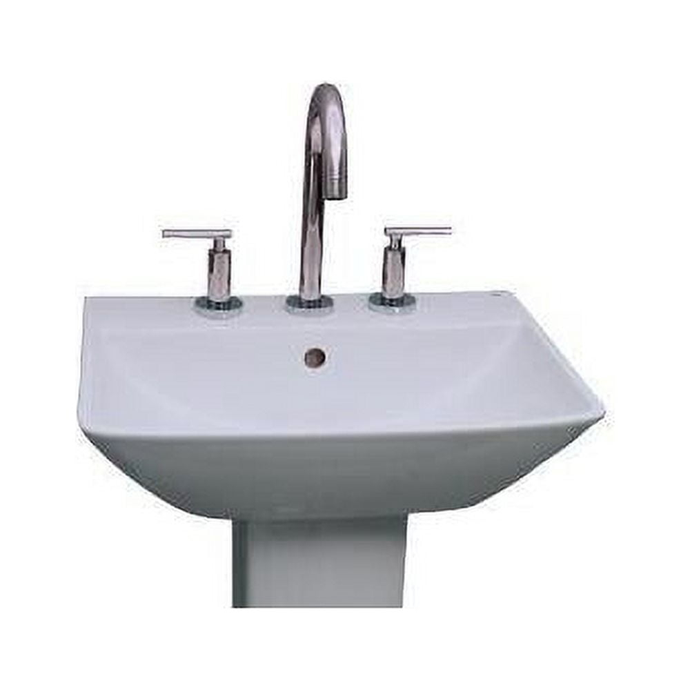 B/3-761WH Summit 500 Basin  1 hole White