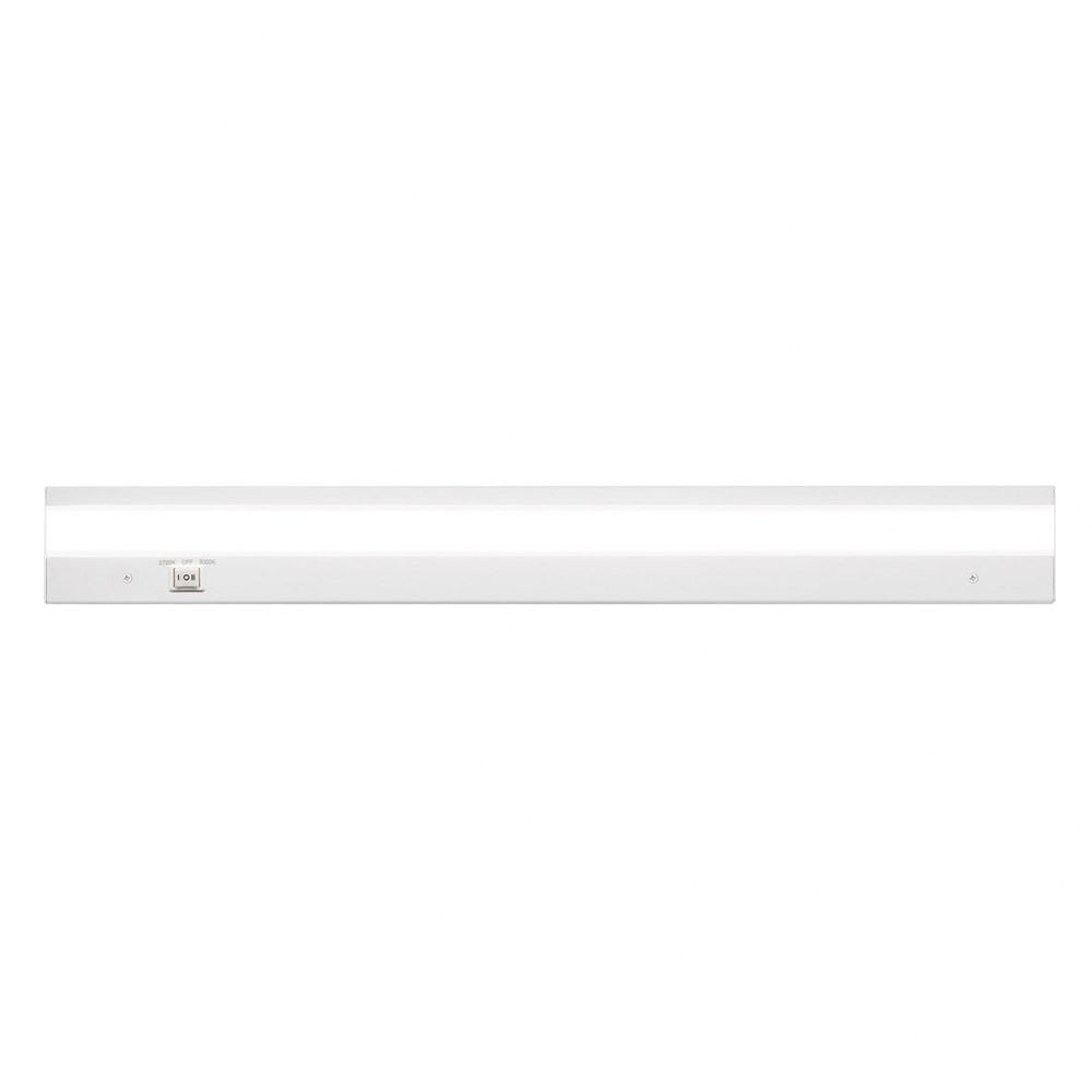 BA-ACLED24-27/30WT-WAC Lighting-Duo-120V 8W 2700K/3000K 1 LED Dual Color Option Light Bar in Contemporary Style-2.75 Inches Wide by 1 Inch High-White