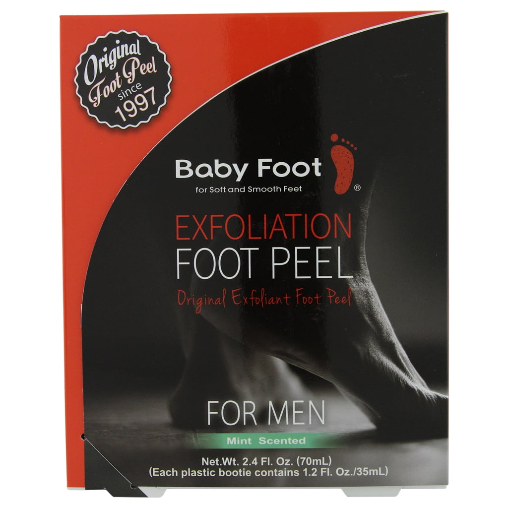 Baby Foot Exfoliation Foot Peel for Men - 1 Hour Treatment