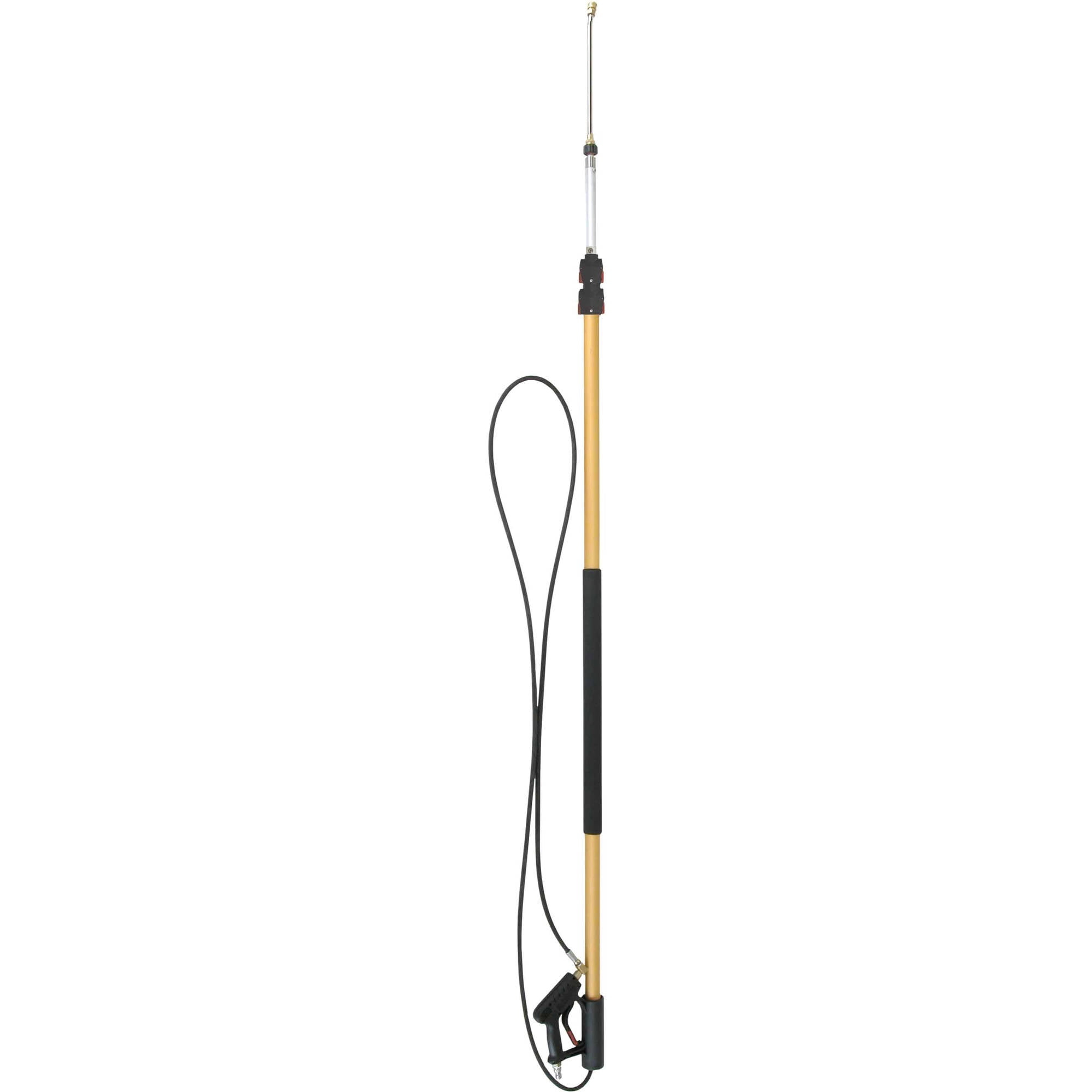 BE Power Equipment, BE 18ft. Pressure Washer telescoping wand kit, Max. PSI 4000 GPM 8 Range 18 ft, Model# 85.205.018ALKIT