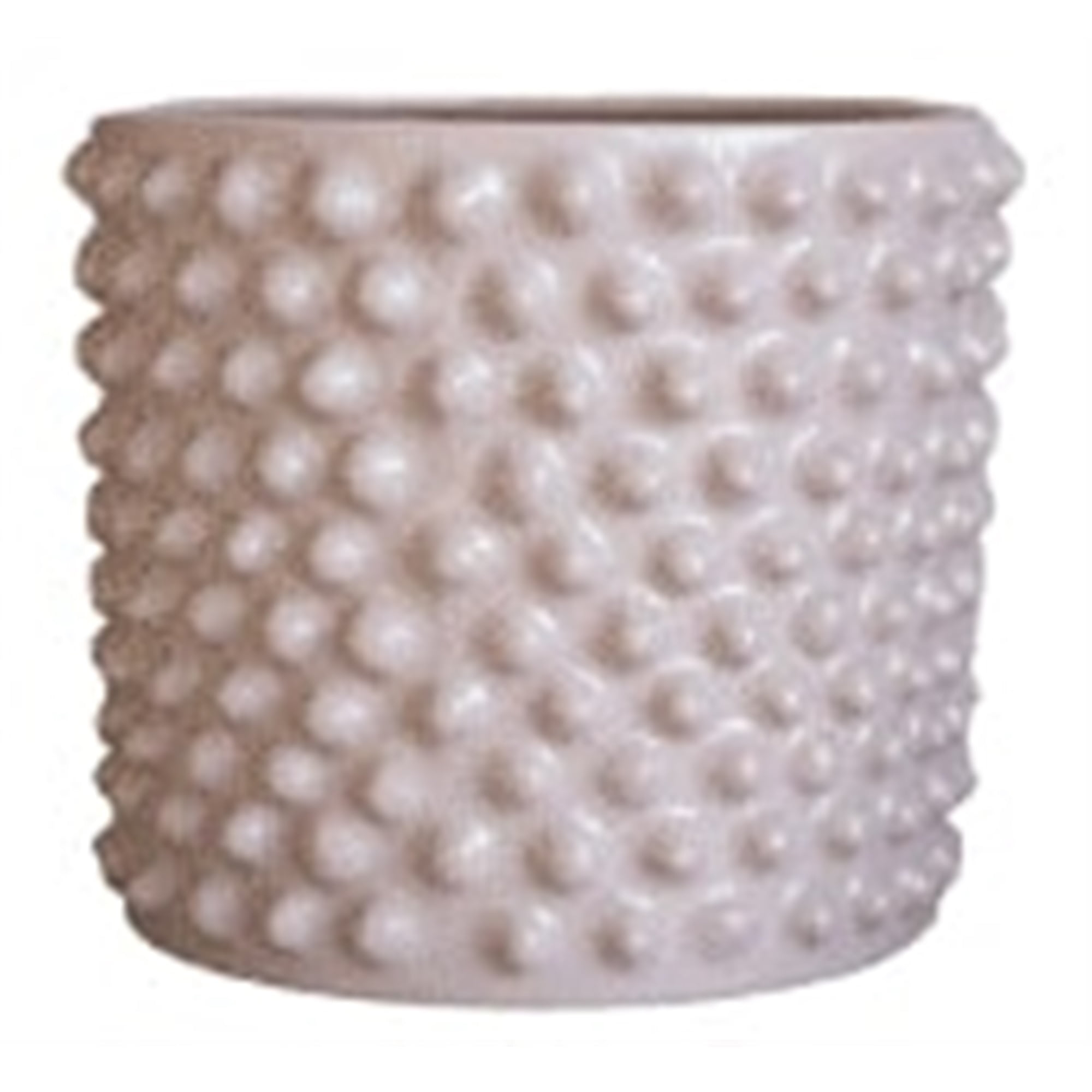 BIDK Home Large Ceramic Flower Pot - 14.25" - Pink