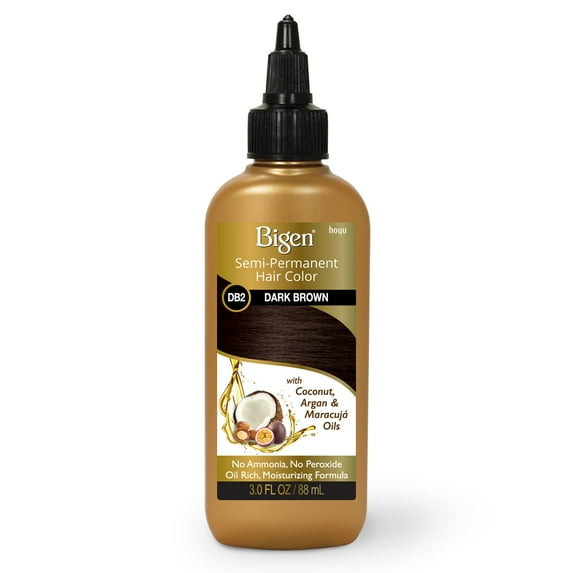 BIGEN - Semi-Permanent Hair Color [ DARKE BROWN #DB2 ] 3 Oz. * BEAUTY TALK LA *