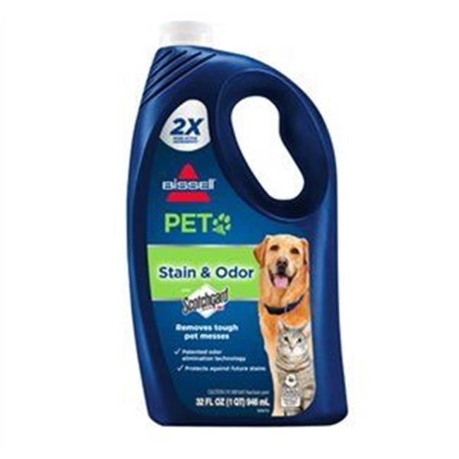 BISSELL Cleaning Formula Pet Carpet Stain Remover, 32 Fluid Ounce