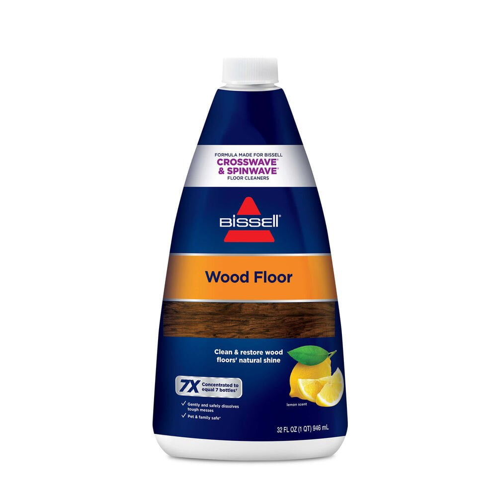 BISSELL Indoor Wood Floor Formula CrossWave& SpinWave, Lemon