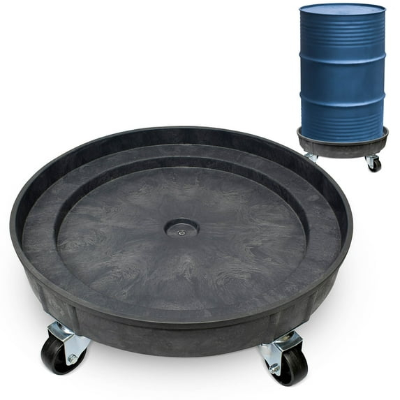 BISupply | 30 55 Gal Drum Dolly Barrel Dolly for 55 Gallon Drum Dolly 55 Gallon