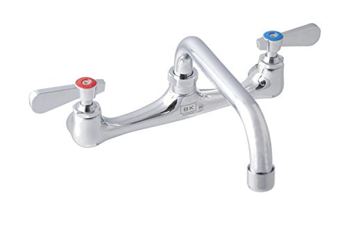 BK Resources BKF-8W-10-G Centerset 2-handle Bathroom Faucet