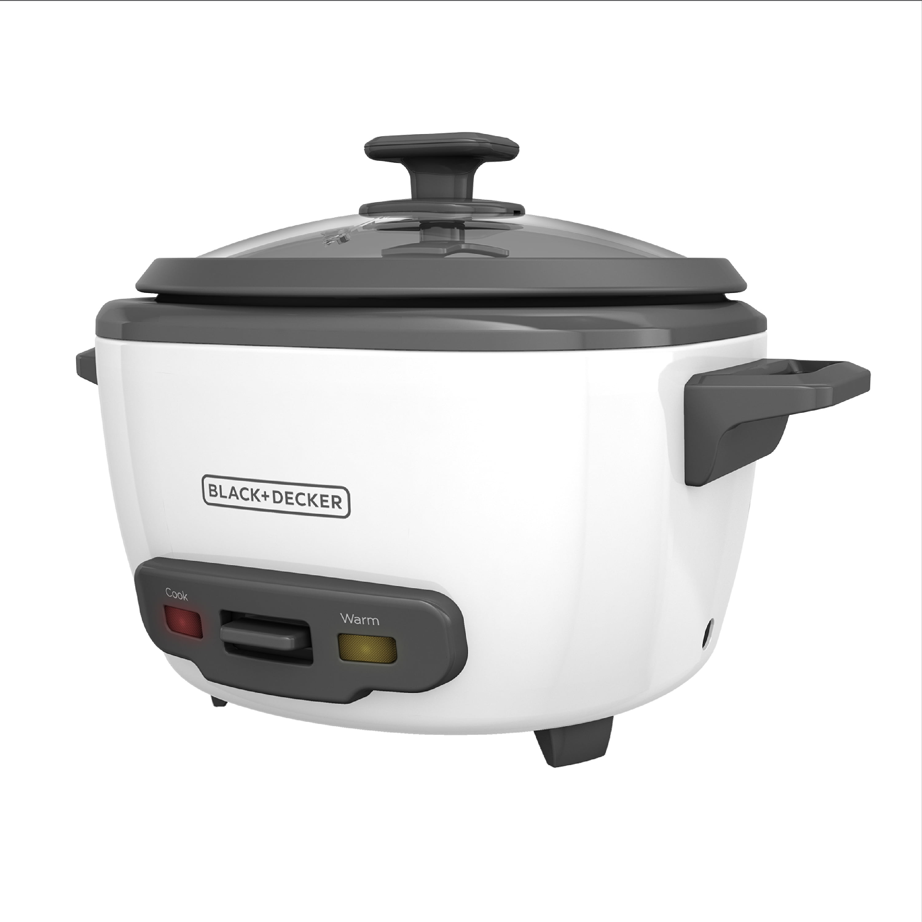 BLACK+DECKER 14-Cup Cooked/7-Cup Uncooked Rice Cooker and Food Steamer, White, RC514