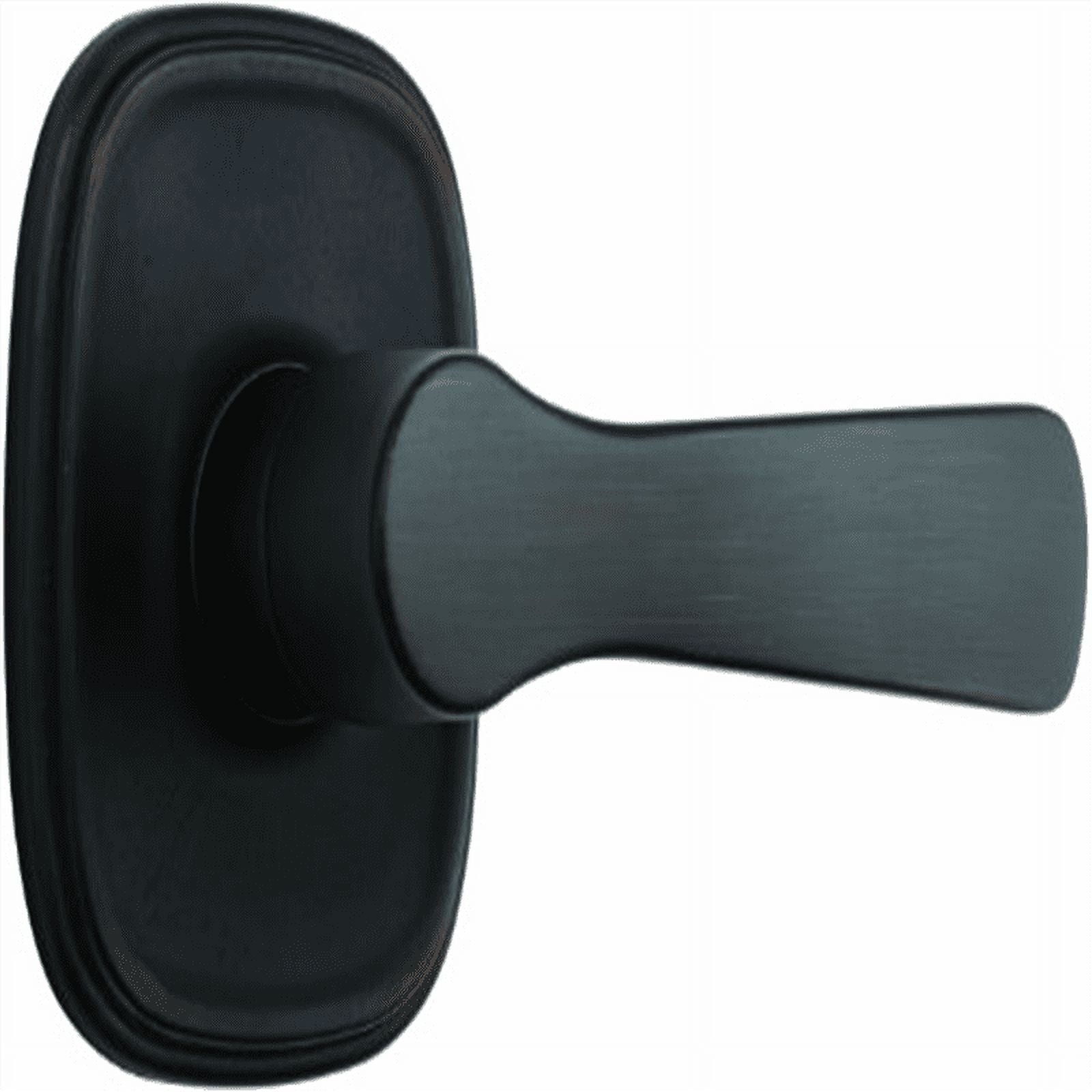 BRINKS - Alwood Push Pull Rotate Hall and Closet Door Knob, Tuscan Bronze - Door Lock That Opens Hands-Free with a Push, a Pull Or by Rotating
