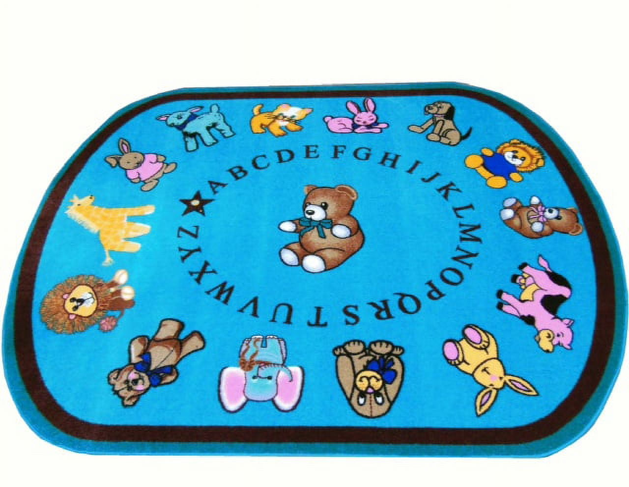 Kids World Carpets Blue Area Rug