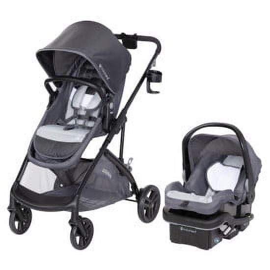 Baby Trend Sonar Switch 6-in-1 Modular Travel System with EZ-Lift PLUS Infant Car Seat - Desert Cloud - Gray