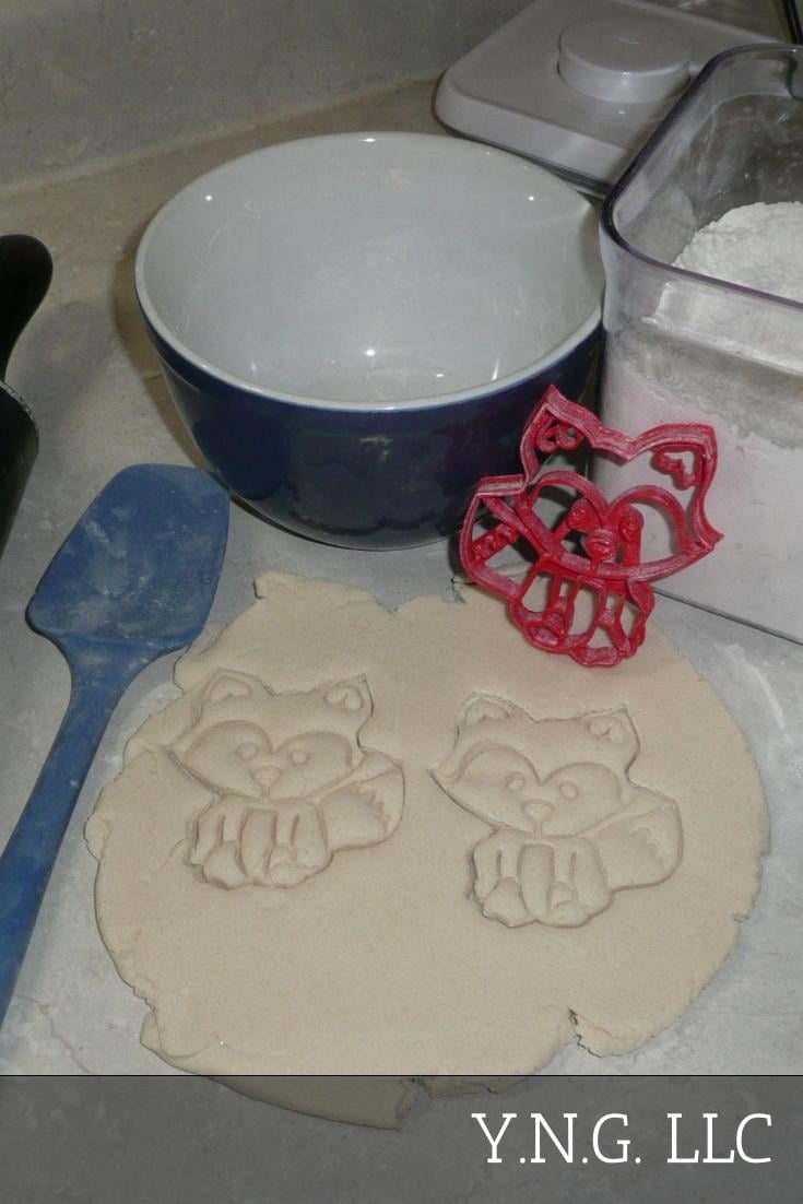 Baby Woodland Creatures Forest Animals Shower Set Of 4 Cookie Cutters USA PR1321