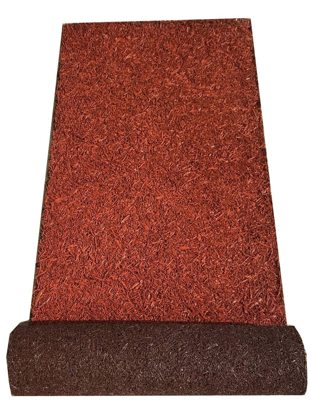 Backyard Expressions Reversible Rubber Mulch Pathway, 72" x 24" x 2/3" , Brown or Red