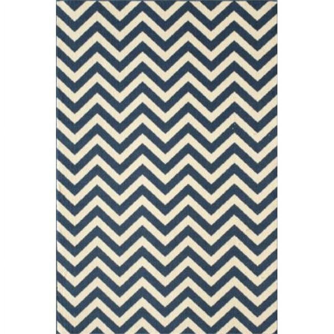 Momeni Baja 1'8" X 3'7" Transitional Rug in Navy