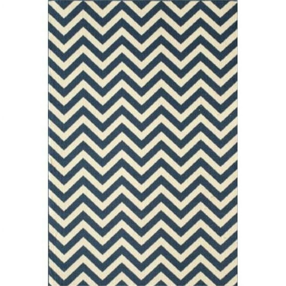 Momeni Baja 1'8" X 3'7" Transitional Rug in Navy