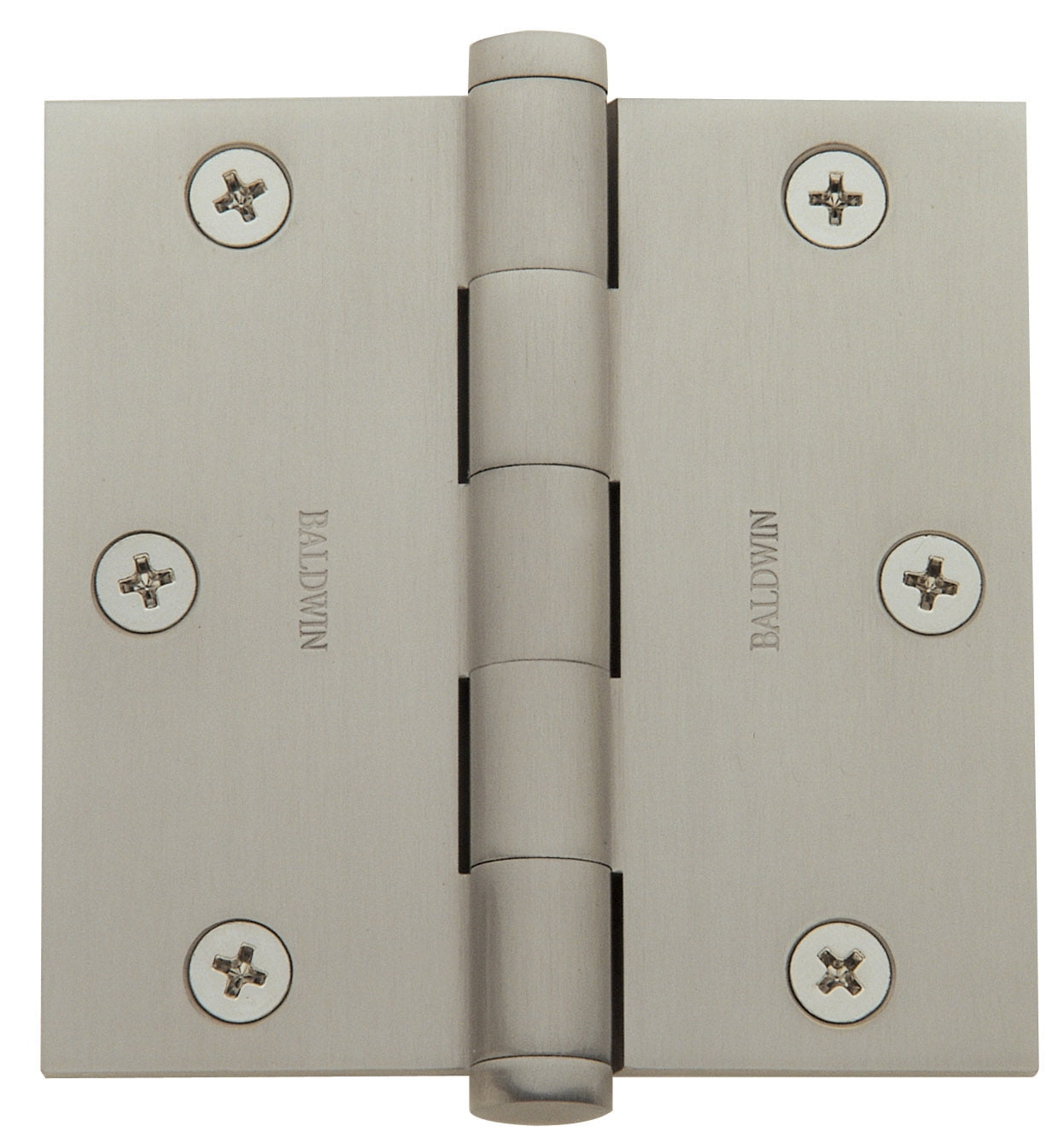 Baldwin 3.5" H x 3.5" W Butt Bearing Single Door Hinge