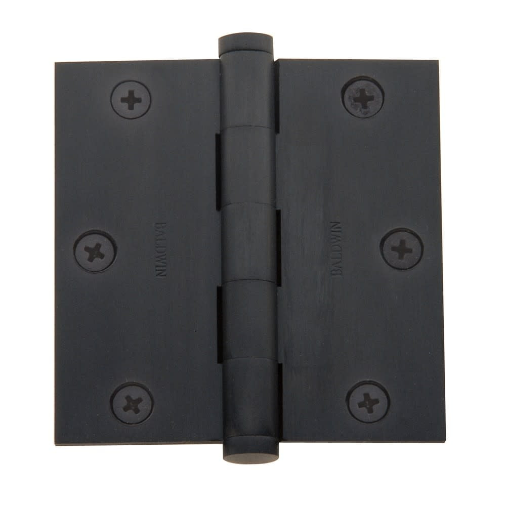Baldwin 3.5" H x 3.5" W Butt Bearing Single Door Hinge