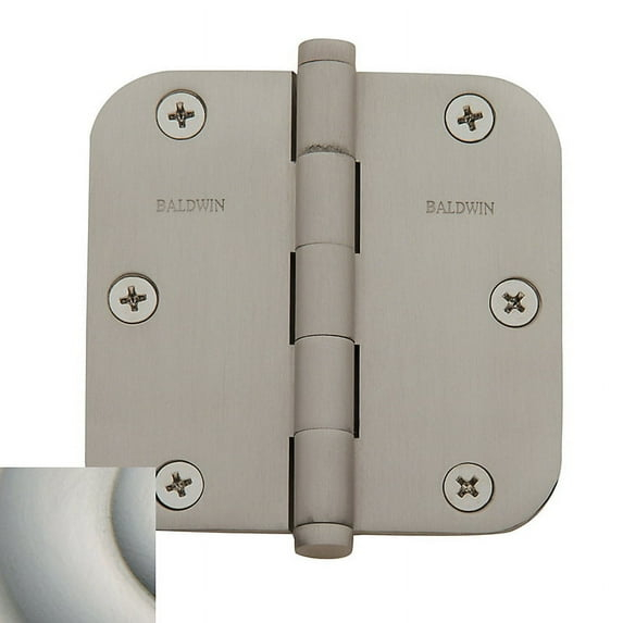 Baldwin 3.5" H x 3.5" W Butt Bearing Single Door Hinge