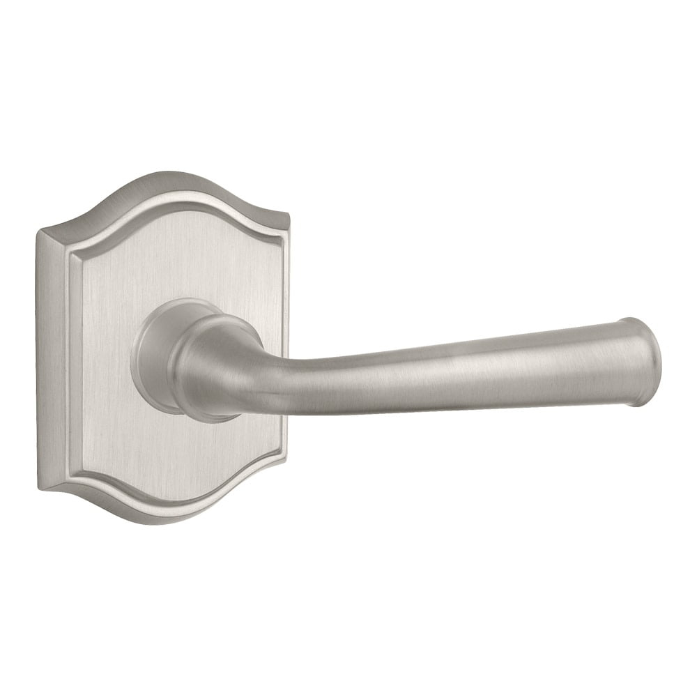 Federal Passage Door Lever with Traditional Arch Rose