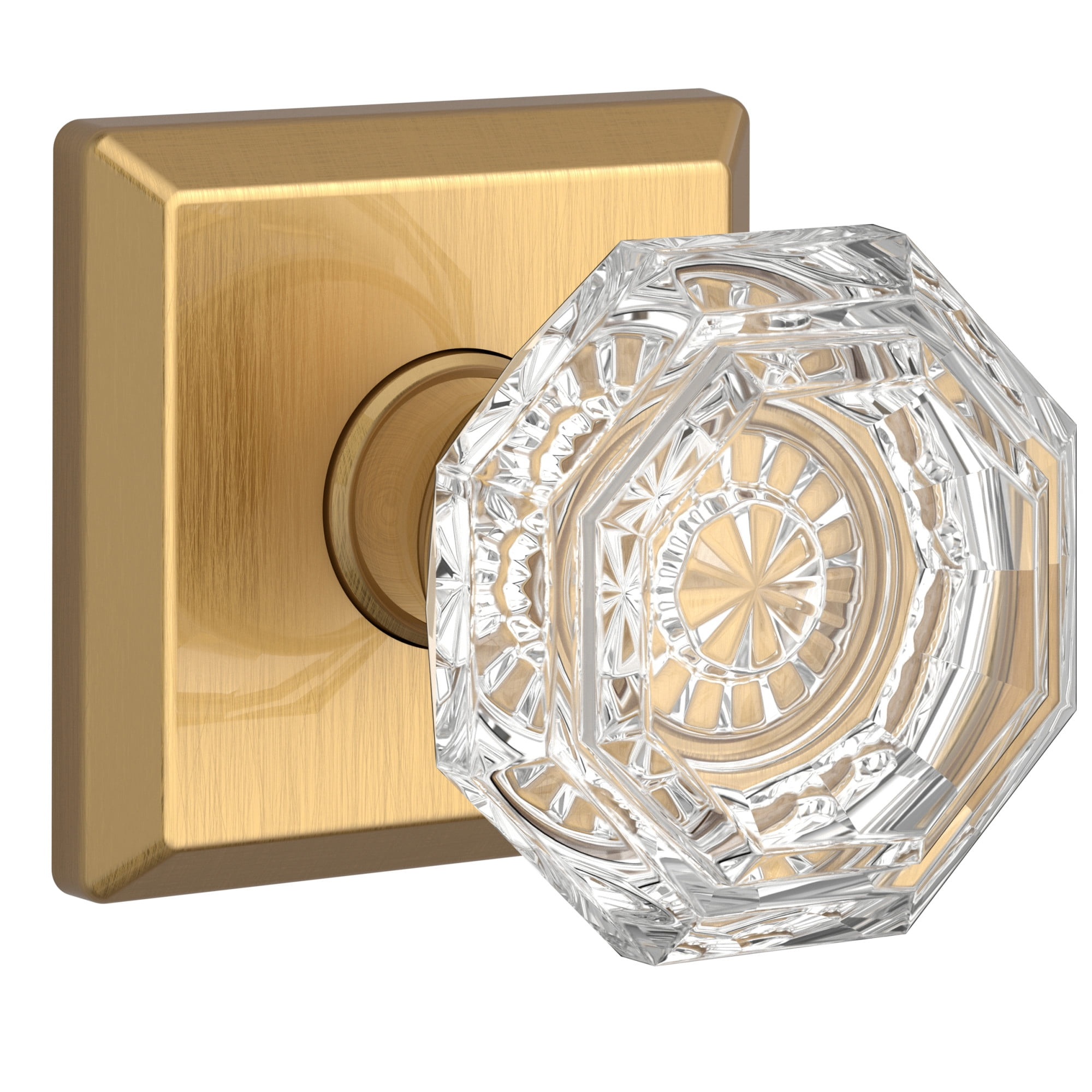2.1875 X 2.1875 X Lifetime (PVD) Satin Brass Round