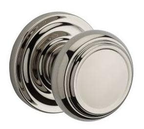 Traditional Single Dummy Door Knob with Traditional Round Rose