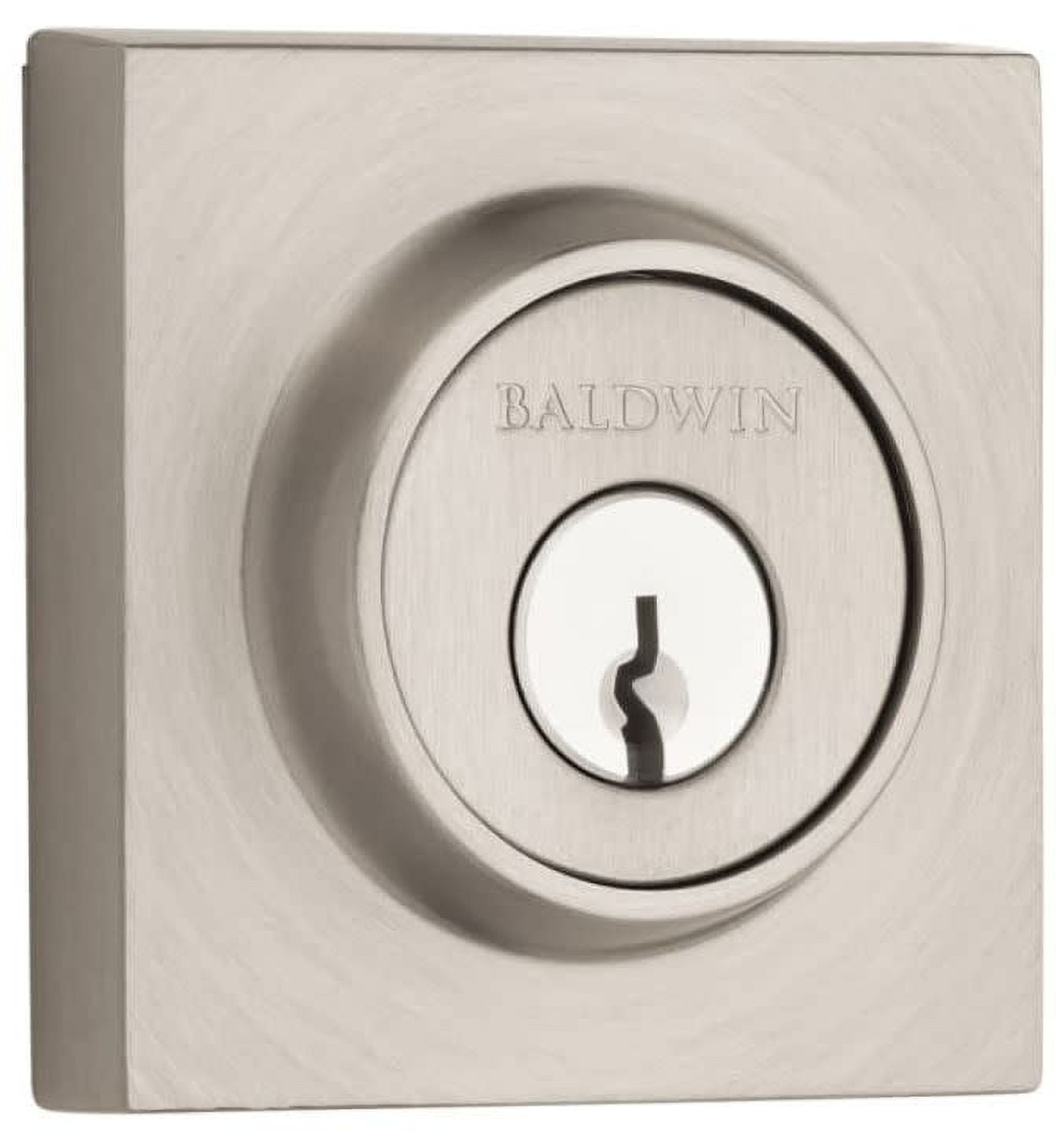 Contemporary Single Cylinder Deadbolt with Smartkey