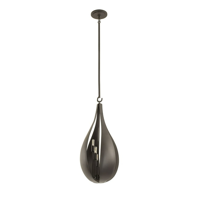 Savoy House Bali 5 - Light Pendant in  Black Cashmere