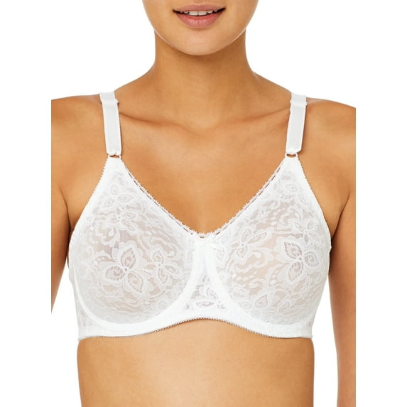 Bali Women's Lace N Smooth Stretch Lace Underwire Bra - DF3432
