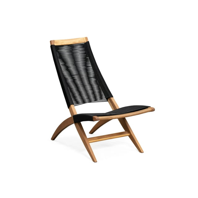 Balkene Home  Lounge Chair Acacia Wood Mid Century Modern Living Room, Bedroom, Lawn, Indoor, Outdoor