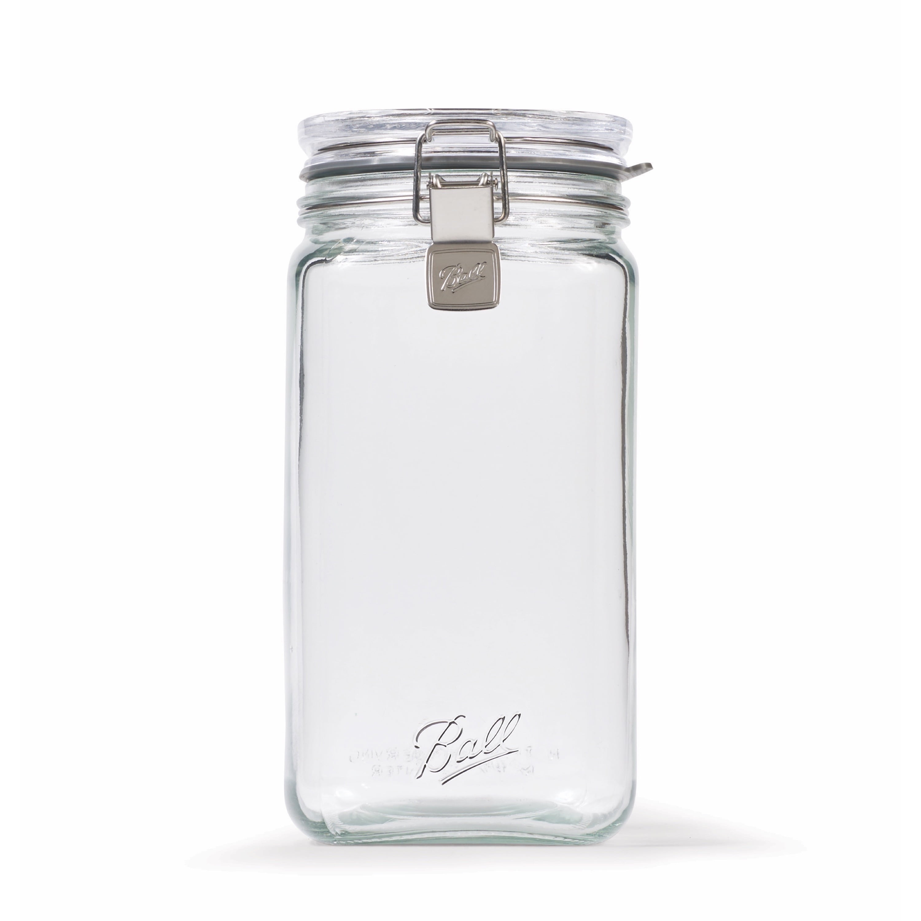 Ball Clear Glass Stackable Food Storage Jar with Lid