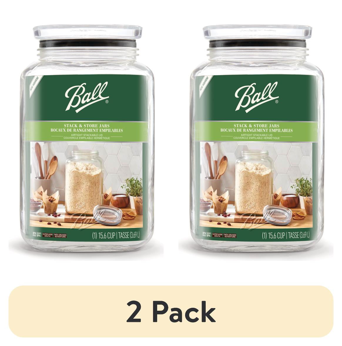 Ball® Stack & Store Gallon Jar (15.6 Cup/124 oz.), Glass Storage Jar