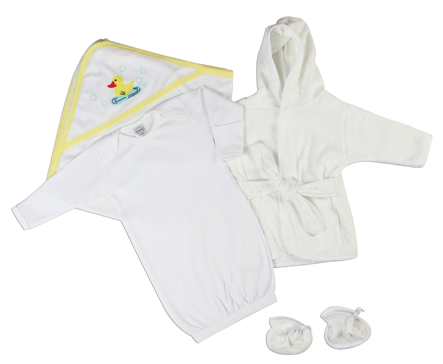 Bambini Cotton Ribbed Bath Towels