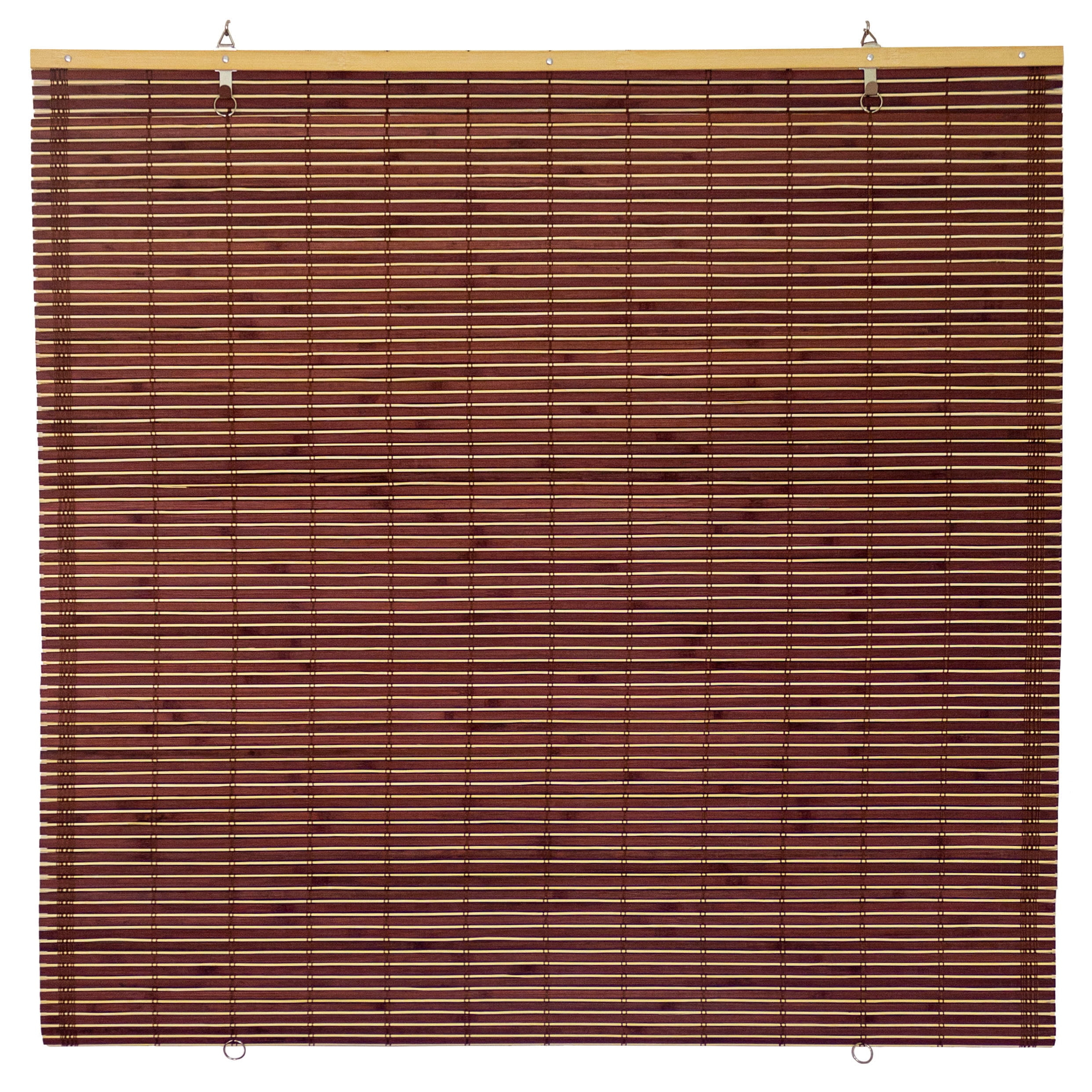 Bamboo Cordless Window Shade - Mahogany 60" W