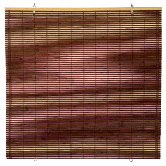 Bamboo Cordless Window Shade - Mahogany 60" W